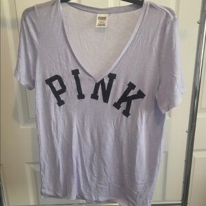 PINK Victoria's Secret Lavender Tee